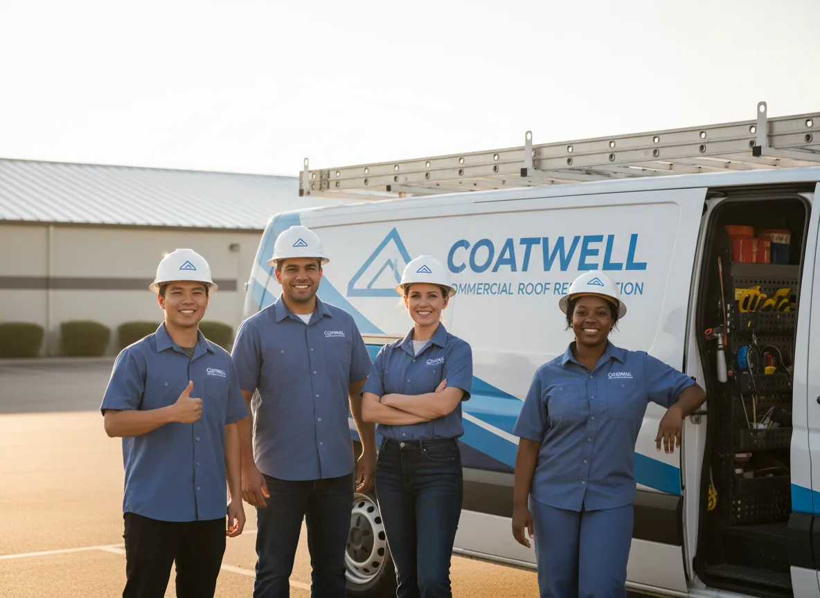Commercial roof coating company in Farmdale, OH